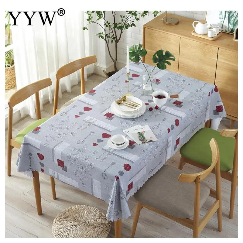  Pvc Tablecloth Waterproof Table Cover Rectangle Desk Cloth For Table Manteles Wipe Covers Table Car