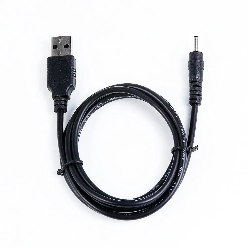DC 2.5*0.7mm USB DC Power Charging Charger Cable Cord Lead For Archos 101 Titanium Tablet PC