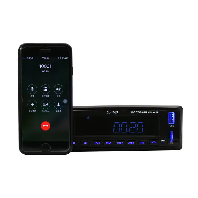 Автомагнитола 12 В стерео аудио плеер Bluetooth для телефона MP3 FM USB 1 Din пульт