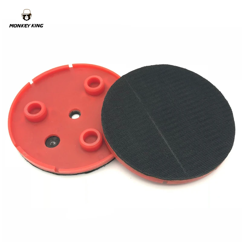 100mm 140mm Plastic Backer Pads Backing Plate back holder Adapter For Klindex Floor Grinding Machine Angle Grinder
