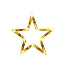 Светодиодный Звезда строка Шторы огни пятиконечная звезда Звездное свет для свадьбы для отдыха и вечеринок дома сад Рождественский год(Батарея