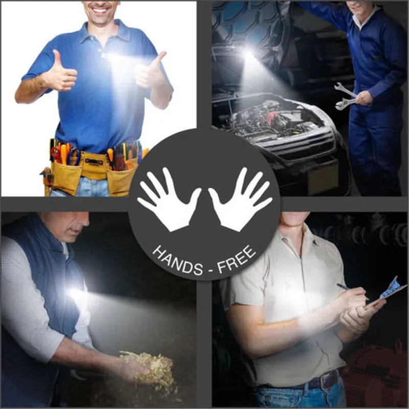 Cloth Magnet LED Silixone Clip Lamp (3)