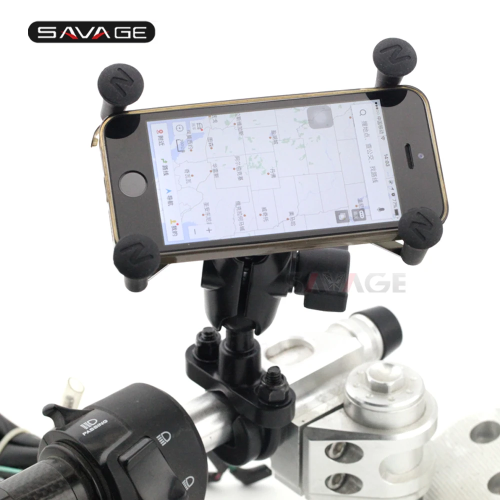GPS навигационный кронштейн держатель телефона для SUZUKI DL 650/1000 V Strom DRZ DR Z 400E/400 S/400SM