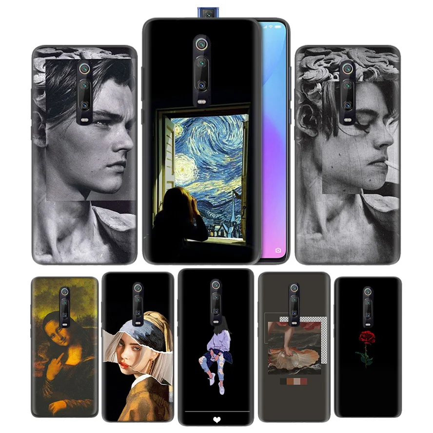 

Silicone Case for Xiaomi Redmi K20 Pro K20Pro Mi 9T RedmiK20 9 Shell Cell Moblie Phone Coque Accent wall lockscreen art Tumblr