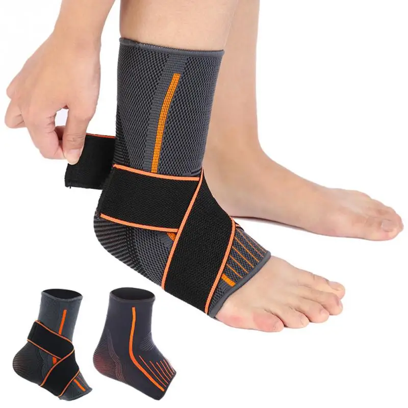 

Pressurizable Bandage Ankle Support Elastic Protect Sports Ankle Belt Basketball Anti Sprain Ankle Guard Strap Braces Support
