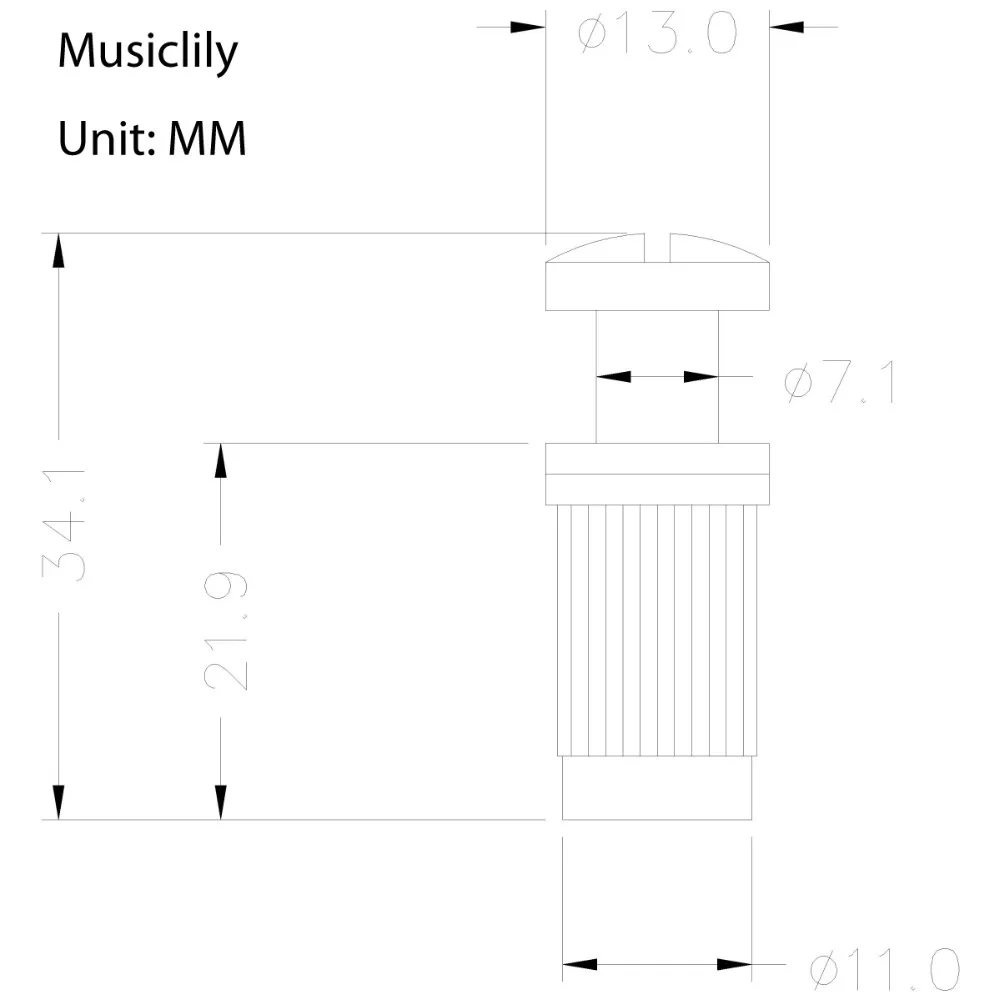 Musiclily гитара стоп задние части мост для Les Paul Стиль гитары черный|guitar tailpiece|for les