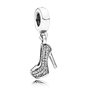 

Stiletto Beads for Jewelry Making DIY Beaded Sterling Silver Jewelry Dangle Charm 100% 925 Silver Fit Charms Bracelets PF207