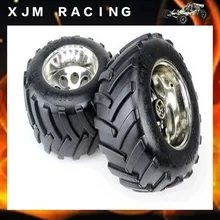 1/5 rc car racing toy parts,BM bigfoot one generation tire( x 2pcs/set)assembly for baja 5b/5t parts