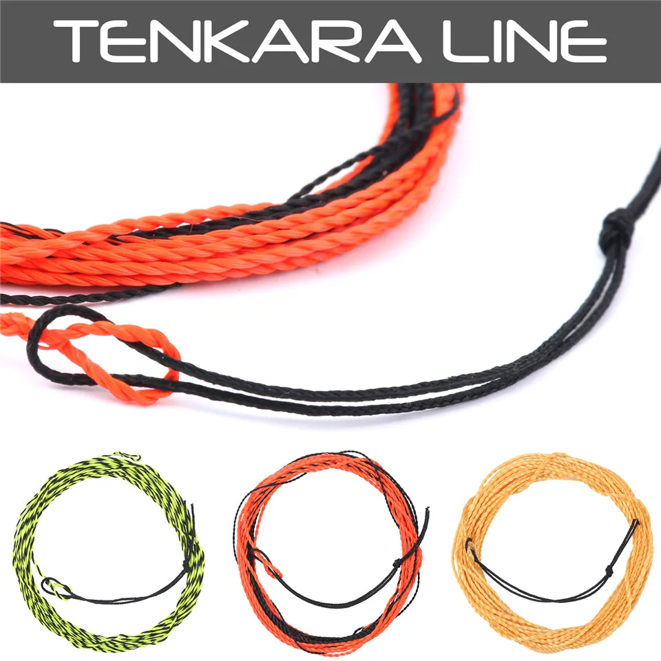 Maxcatch новая Tenkara Fly Line плетеная Fly Line 11-13 футов 17 фунтов Tenkara Line Fly Рыболовная линия Furld Leader