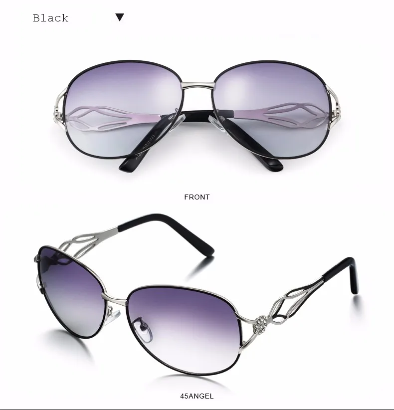 FEIDU новые брендовые классические женские поляризационные солнцезащитные очки Винтажные Солнцезащитные очки с градиентными линзами женские очки для вождения женские очки с коробкой