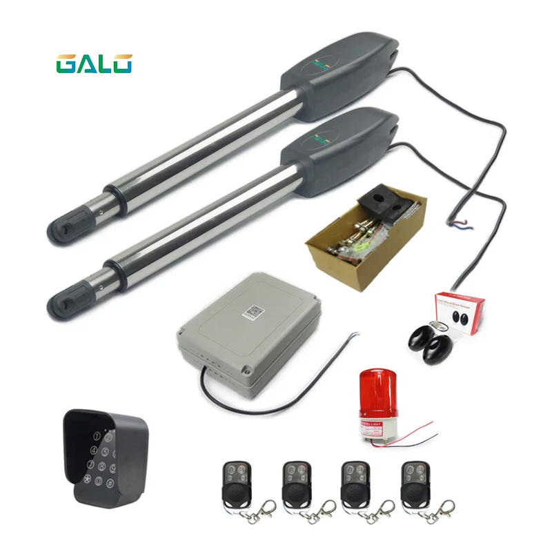 

Wireless or wired keyboard Access control for 400kg Heavy Duty Dual Automatic Swing Gate Opener