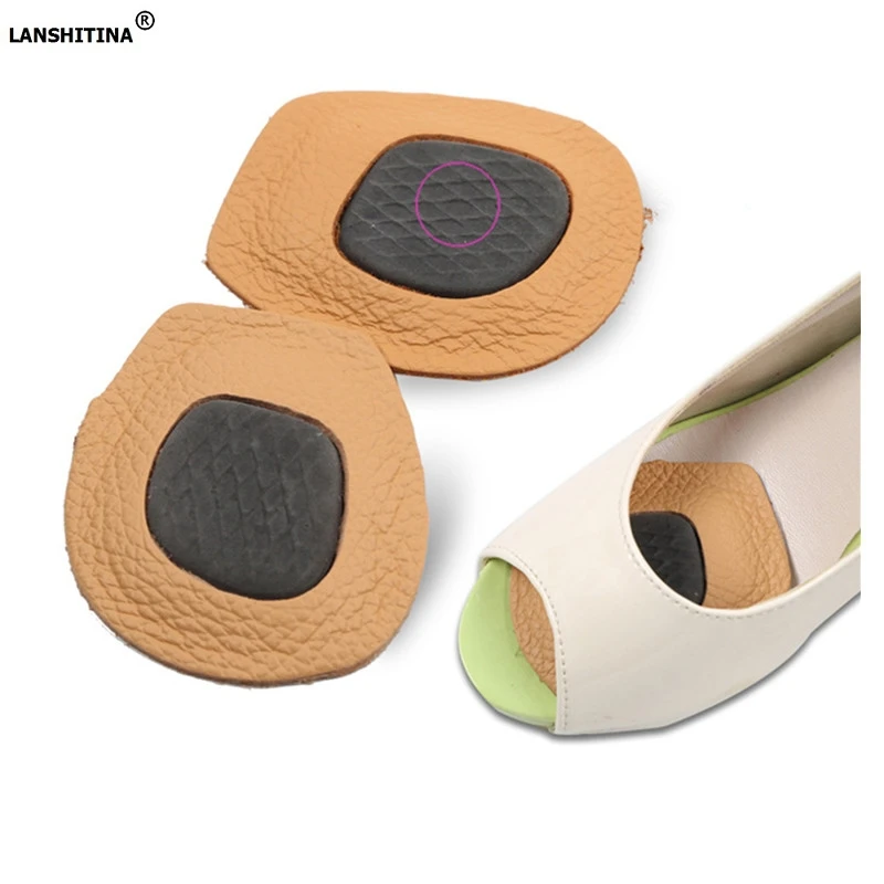 

2019 Rushed Cowskin Insole High Heels Foot Pad Anti Slip Shock Pain Inserts Sapato Feminino Accessoire Chaussure Shoe Insesrts