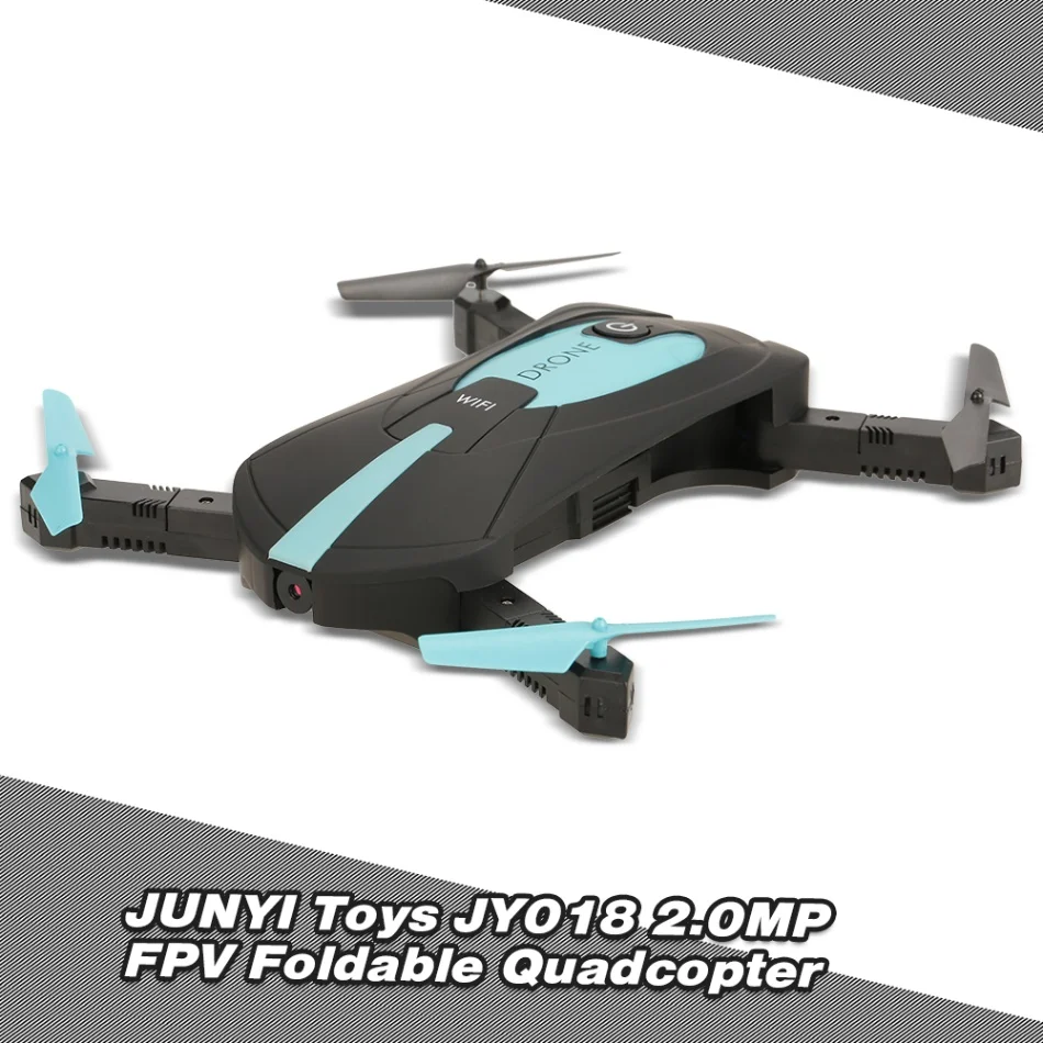 Складной карманный Дрон GOOLSKY JUNYI с камерой 2.0MP 1080P Wi Fi FPV G сенсором и барометром RC