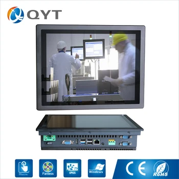 

Embedded Computer Systems 10.4 Inch 10 Points Capacitive Touch Screen intel i3 6100U 2.3GHz 2*RS232 4G RAM