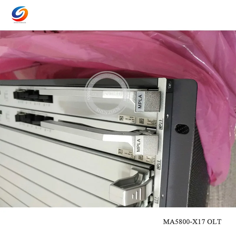 Hua wei SmartAX MA5800T X17 OLT 10GE FTTH GPON 2* MPLA управления интегрированные платы(с 4 10G портами) 2* PILA DC мощность