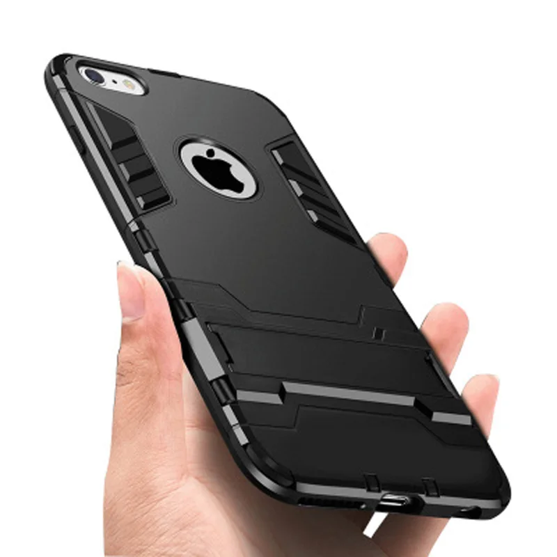 

Full Shockproof Armor Phone Case For iPhone XS Max XR Matte Protective Cover Cases For iPhone 8 7 6 Plus 5 5s SE Case Shell