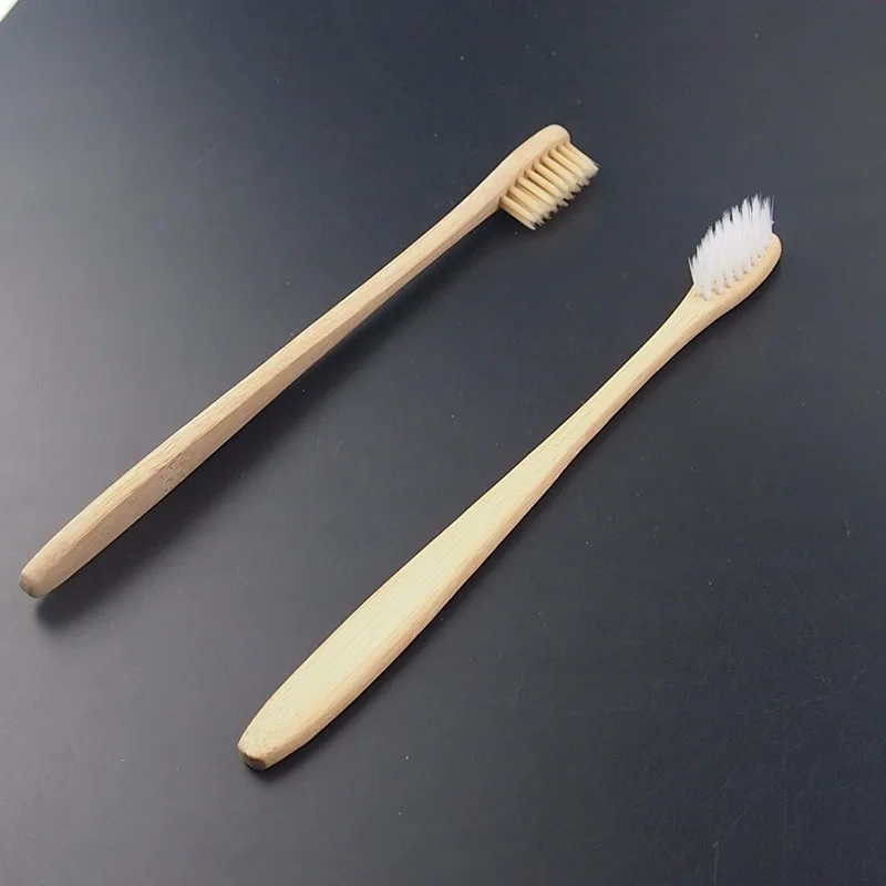 Peças de Bambu Escova de Dentes Impressão do Logotipo o Serviço do Oem Logo Impressos Personalizados Quantidade Mínima 100 Extra Macio Peças 8 14 Beleza e saúde