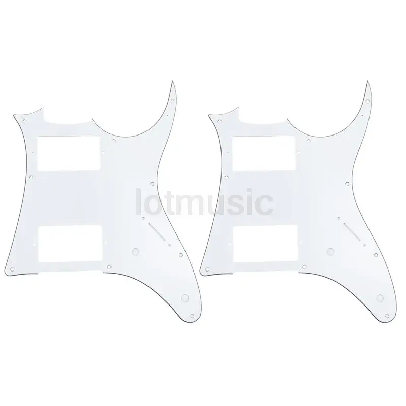 

2 pcs 3 Ply Guitar Pick Guard For Ibanez GRX20Z Replacement-White