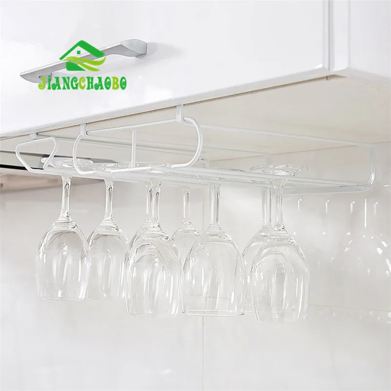 

JiangChaoBo Iron Red Wine Glass Frame Upside Down Hanging Cup Holder Creative Hanging Hanging Wine Glass Hanging Cup Holder