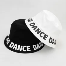 Ldslyjr хлопок Танцы сумка с буквами шляпа для рыбалки шапка на открытом воздухе Дорожная шляпа шляпы от солнца для мужчин и женщин 49