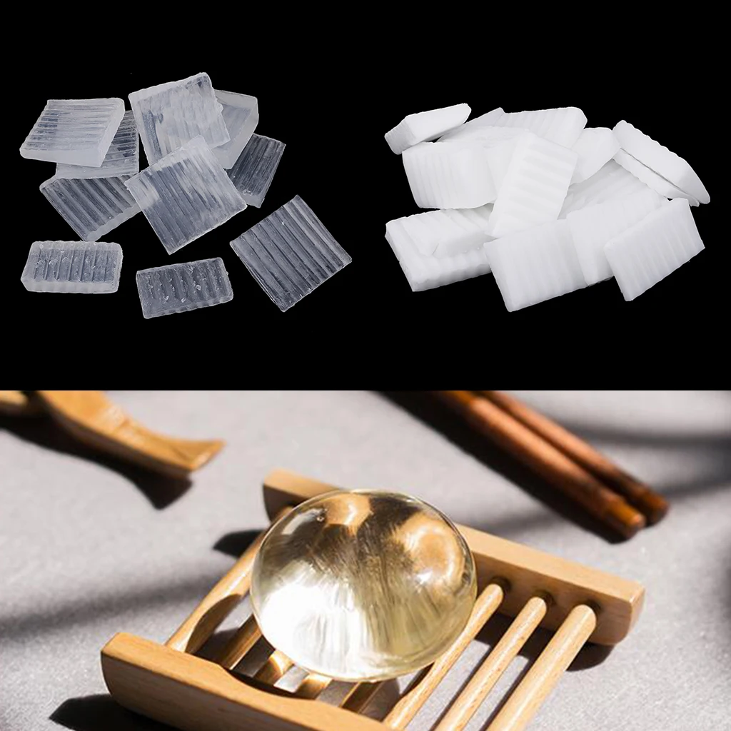 1000g/Pack Natural Transparent White Soap Base DIY Handmade Soap Material for Home Soap Making Craft