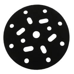 Disque de Protection pour tampon d'interface, 6 ", 150mm, 8 + 6/8 + 1 trous, accessoires d'outils électriques pour ponceuse, polissage et meulage, crochet et boucle, 2 pièces 