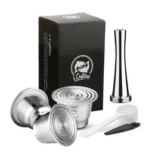 nespresso капсулы для кофемашины nespresso капсулы nespresso capsule nespresso многоразового капсула - Цвет: 3pxcapsula 1pxtamper