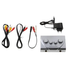 Мини Караоке микшер система аудио процесс стерео Предварительный усилитель микрофон ЕС