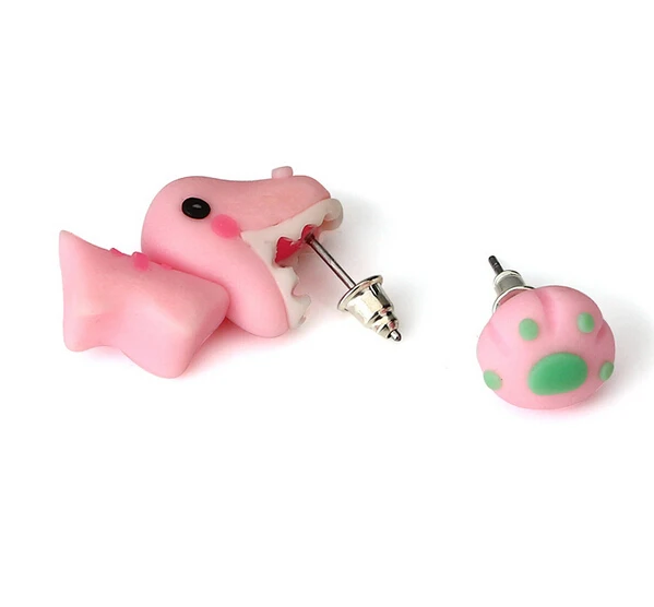 Женские серьги гвоздики из полимерной глины 3 цвета|studs earrings fashion jewelry|earings jewelryearrings