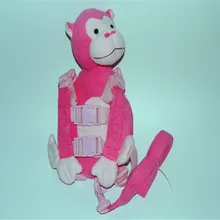 2 в 1 приятель Обезьяна Детские Безопасность Животных игрушечные рюкзаки Bebe ходячие поводья шлейка для малышей для того, чтобы держать GB-016