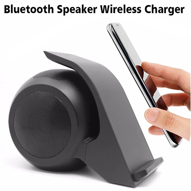 2 in 1 Wireless Charger +Bluetooth Speaker Fast Charger