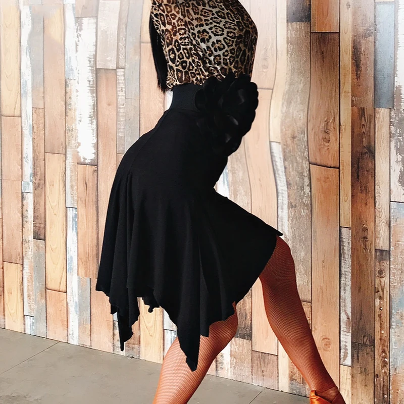 

New Latin Dance Dress Women Practice Clothes Female Rumba/Tango/Samba/Salsa Performance Costume Latin Competition Dress DQL1462