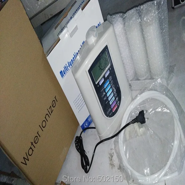 one alkaline water ionizer machine model WTH-803 and one PH tester hydrogen water machine and water ionizer wth 802