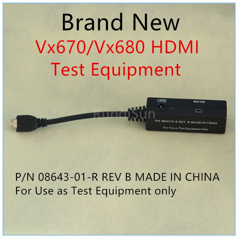  Verifone Brand New Vx680 Vx670 Dongle test cable 08643-01-R REV B
