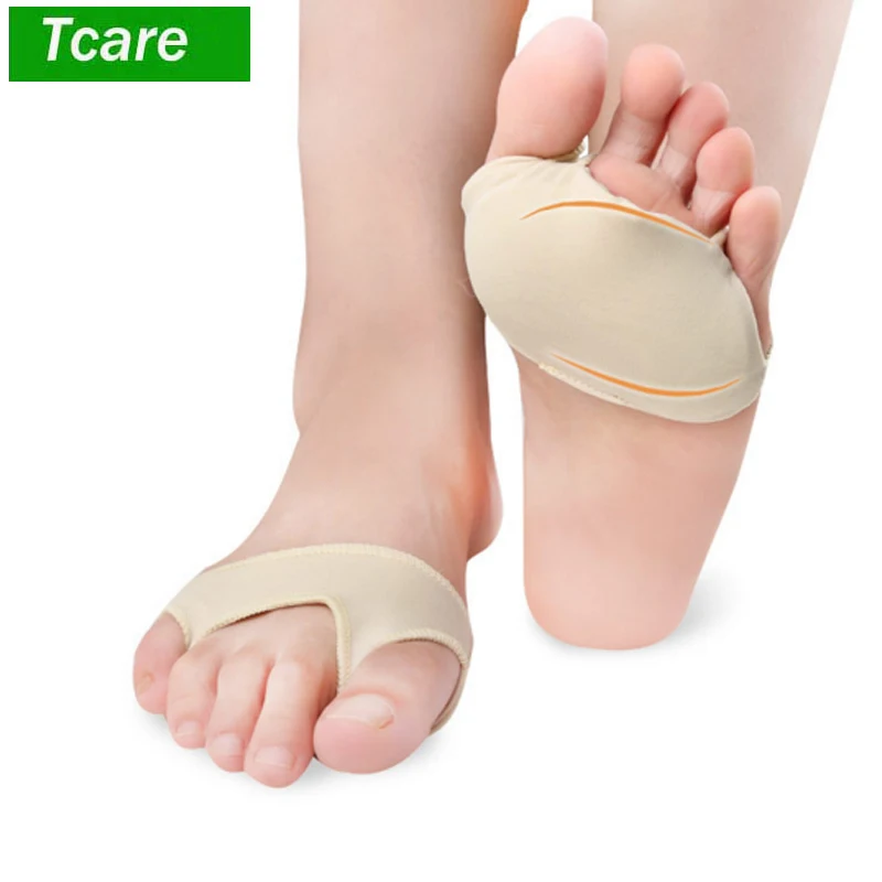 1Pair Silicone Forefoot Pads High heeled Fore Foot Cushion Sole Protectors Herringbone Toe Caps