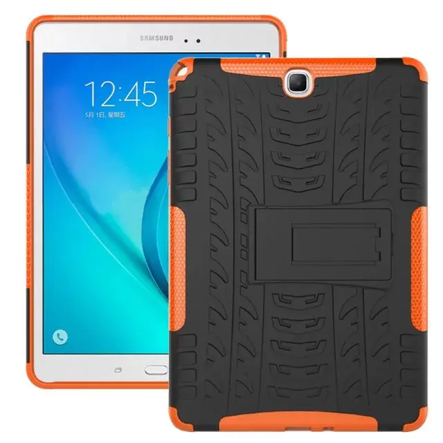 Чехол для Samsung Galaxy Tab 9,7 T550 T555 P550 P555 SM-T550 SM-T551 Броня ударозащищенные Нескользящие стоять ТПУ+ Планшетные ПК+ ручка