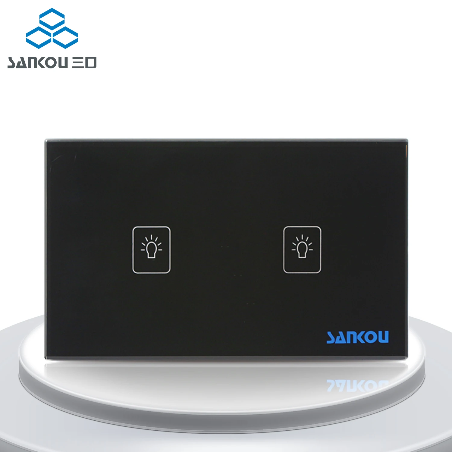 Factory Outlet US/AU Standard Touch Switch 2Gang2Way Light Wall