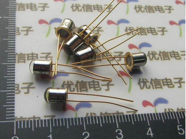 

5 pcs 3DU5C Silicon Phototransistor Transistor 2-feet Metal Package