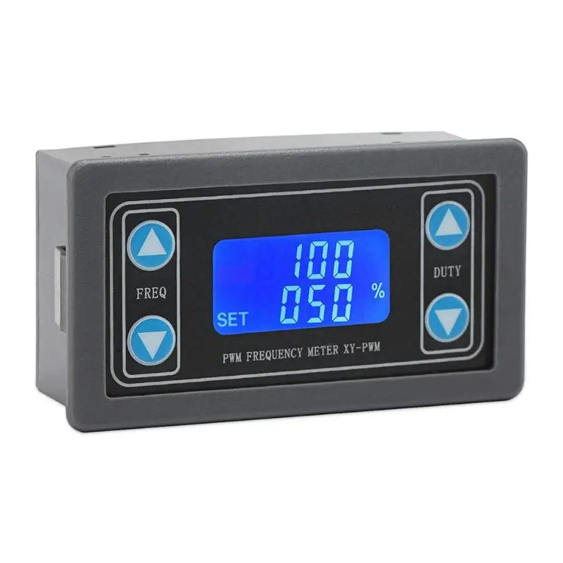 

Signal Generator LCD Digital Display PWM Pulse Frequency Duty Ratio Adjustable Square Wave Rectangular Signal Generator