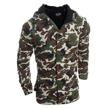 2017 Autumn Winter Jungle Camouflage Jacket Casual Military Camouflage Windbreaker