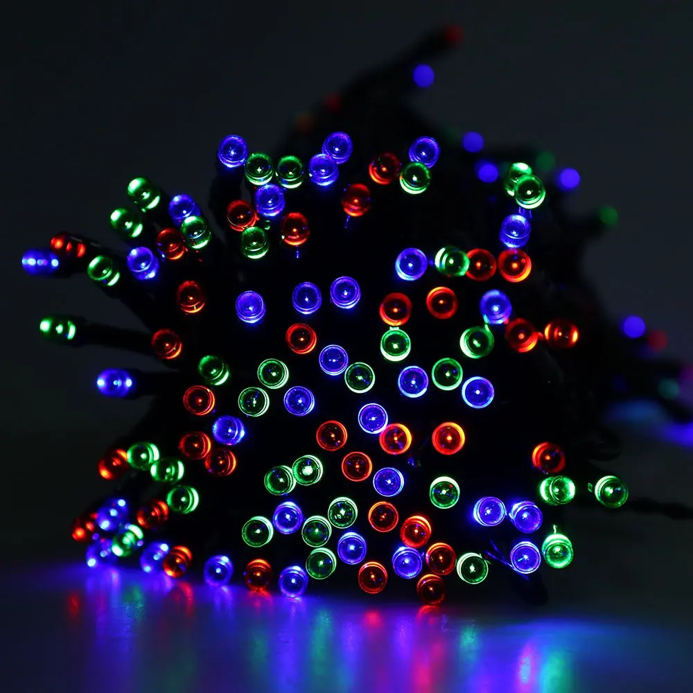 

Lightme 22M Solar LED String Light Colorful Garden 200 LEDs Tree Decoration LED Fairy Light For Holiday Party Wedding Pathway