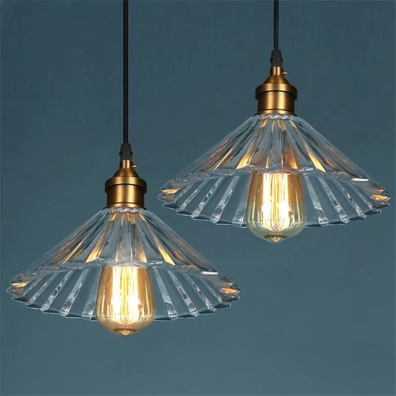 

Nordic creative crystal umbrella pendant lamp simple modern restaurant bedroom bedside clothing store window glass chandelier
