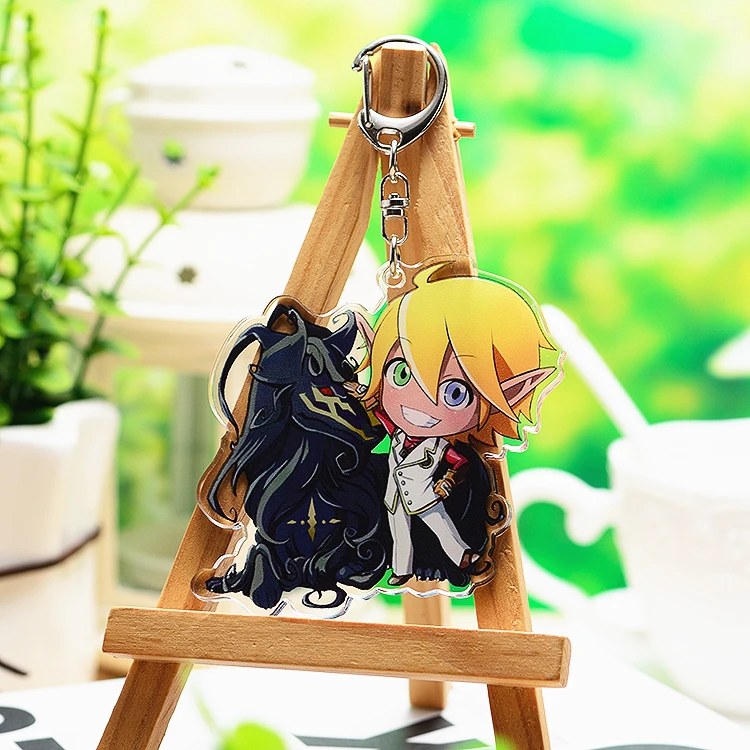 

Anime Overlord Cosplay Ainz Ooal Gown king Keychain Men& women fashion personality birthday gift Key Chains Pendant