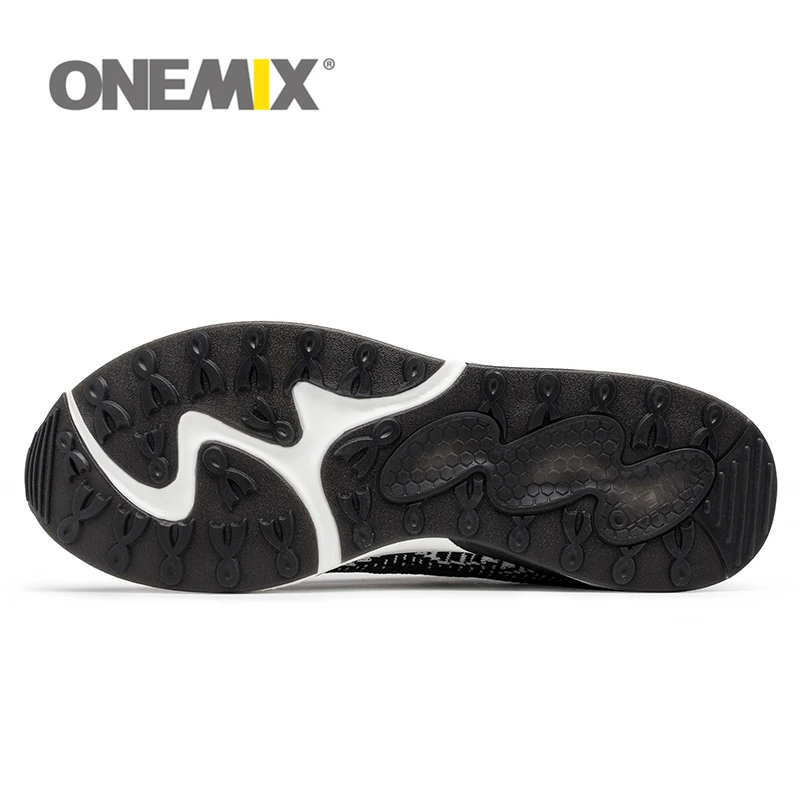 ONEMIX Для Мужчин's Mport кроссовки ритм музыки кроссовки для Для женщин Обувь с дышащей сеткой уличная спортивная свет кроссовки