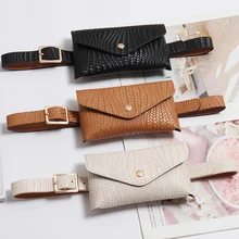 Винтажная Женская тканая дизайнерская черная нагрудная поясная сумка со съемным ремнем из искусственной кожи, Женская поясная сумка для денег для 5," мобильного 605