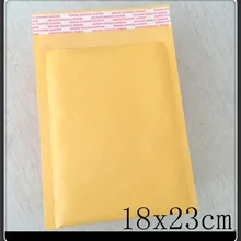 18X23 см [7." х 9"] Крафт пузырь почтовые программы, проложенный почтовый конверт сумка для экспресс ювелирные изделия в упаковке bag