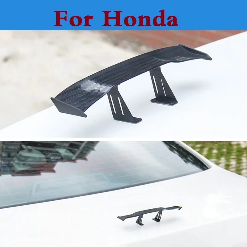 New Mini cute lovely aluminium alloy decorative spoiler wing for Honda Legend Life MDX NSX Partner Pilot S2000 That'S Vezel Zest |