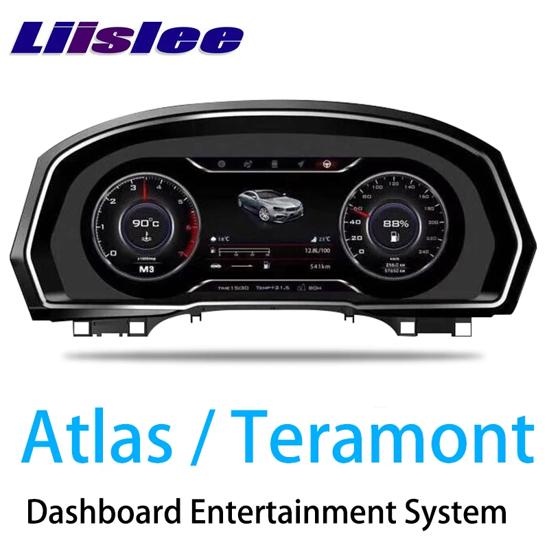 

LiisLee Instrument Panel Replacement Dashboard Entertainment Intelligent System for Volkswagen Atlas Teramont 2017 2018 2019