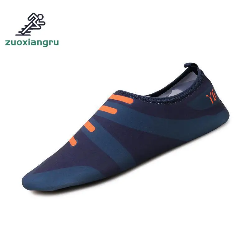 

zuoxiangru Women Men Swimming Shoes Aqua Water Beach Shoes Outdoor Sneakers Flat Quick-drying Unisex Shoes Size 35-44