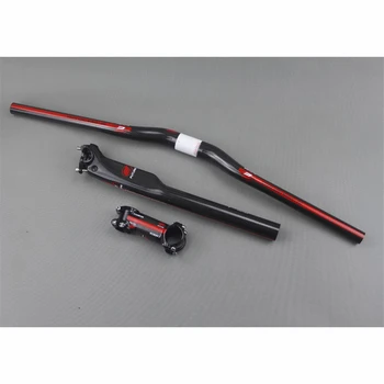 

Full Carbon Fiber Bicycle Handlebar Set 3k Riser Handlebar +stem +seatpost Mtb Road Mountain Bike Bicicleta Bicycle Parts